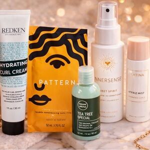 Luxury Haircare Bundle Minis includingLatina Anti-Frizz Mini Set etc